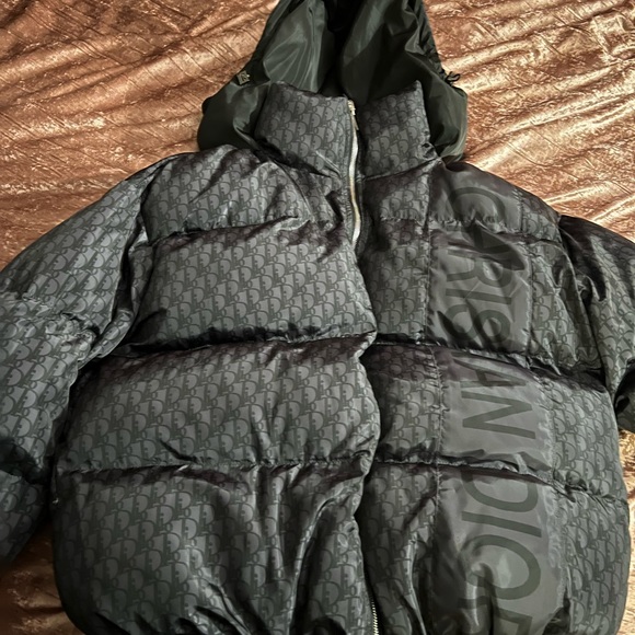 Christian dior mens puffer jacket